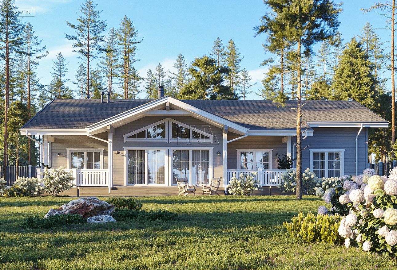 Одноэтажный дом