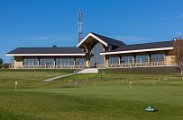 Построенный клубный дом с рестараном по технологии фахверк для гольф-клуба Земляничные поляны - мини - 31