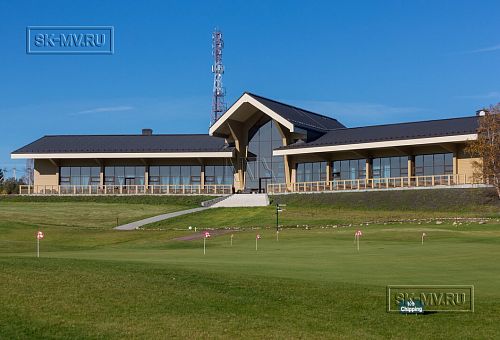 Построенный клубный дом с рестараном по технологии фахверк для гольф-клуба Земляничные поляны - 31