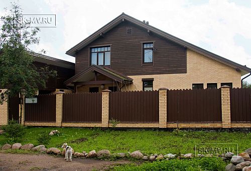 Строительство двухэтажного каркасного дома в альпийском стиле в Петергофе - 6