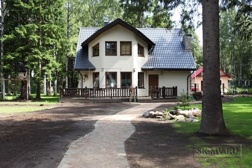 Строительство каркасного дома с эркером 135 кв м в Ленинградской области в п Пастерское Озеро — 3