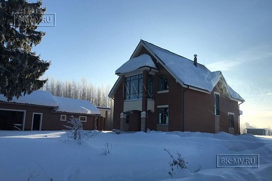 Энергоэффективный комбинированный дом построен в сочетании каркасной технологии и газобетона в селе Орлино в Гатчинском районе Ленинградской области - 17