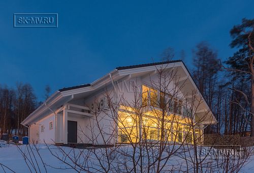 Строительство дома фахверк из дерева и стекла в Балтийской ривьере - 29