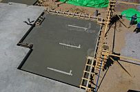 Монтаж индивидуального расчётного фундамента УШП PRO для строительства кирпичного двухэтажного дома в Рощино 2, S плиты = 340 кв.м, Лениградская обл. - мини - 34