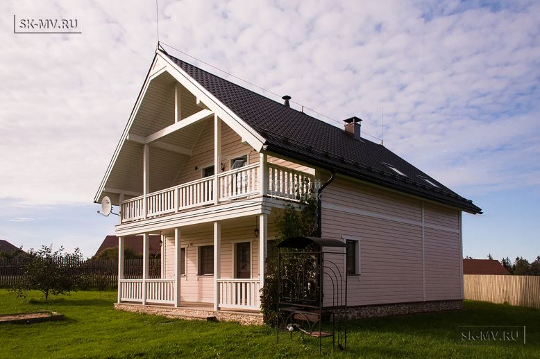 Проект загородного дома в скандинавском стиле Ольшаники 4 — 3