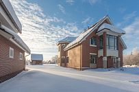 Энергоэффективный комбинированный дом построен в сочетании каркасной технологии и газобетона в селе Орлино в Гатчинском районе Ленинградской области - мини - 20
