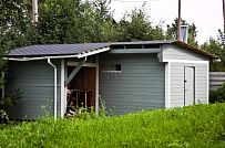Строительство двухэтажного каркасного дома чуть более 200 кв м в скандинавском стиле в деревне Юкки - мини - 20