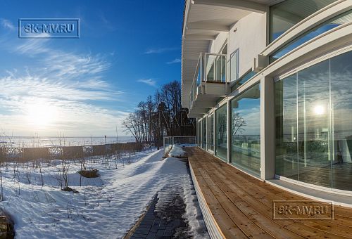 Строительство дома фахверк из дерева и стекла в Балтийской ривьере - 19