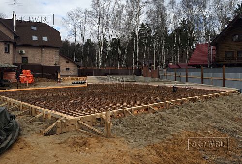 Монтаж фундамента УШП для строительства большого спа-комплекса 1000 кв м с бассейном в городе Котельники Московской области - 27