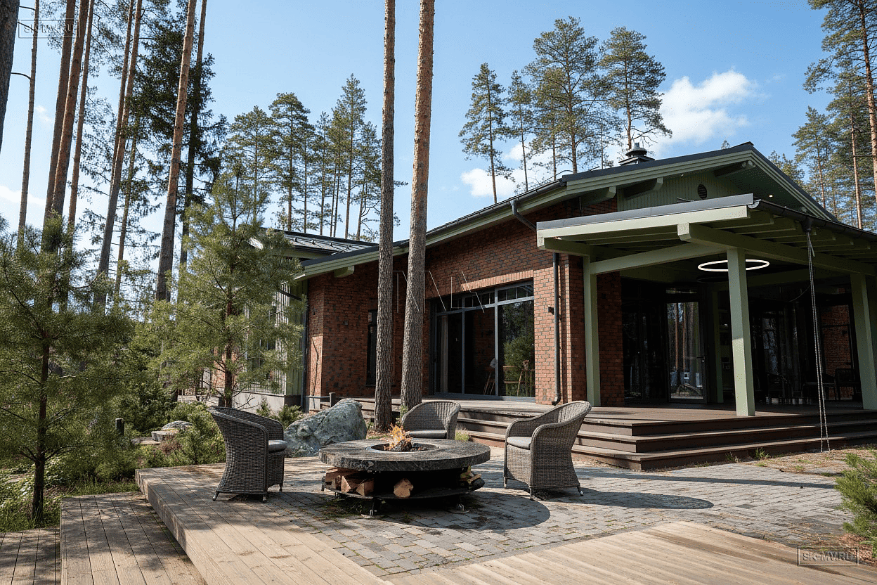 Построенный дом