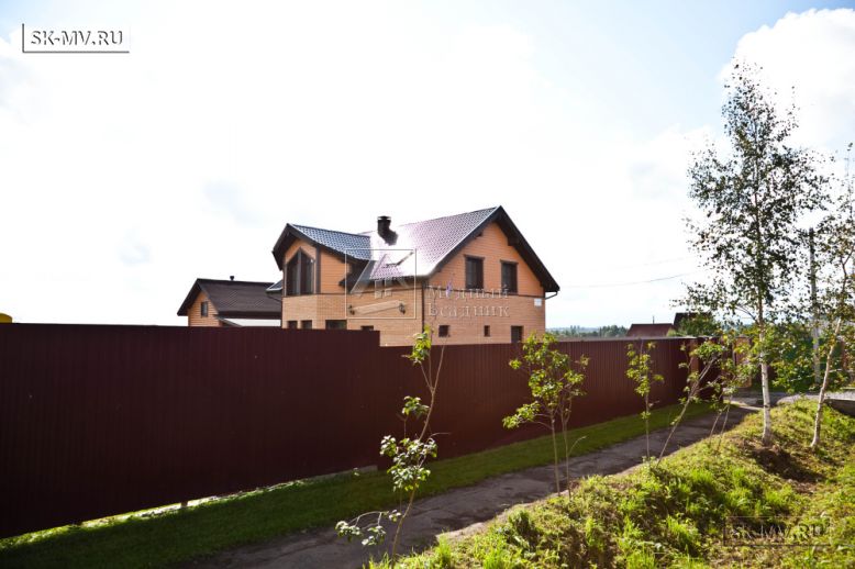 Построенный каркасный теплый дом 150 кв м с эркером и открытой террасой в п Горная Шальдиха — 19