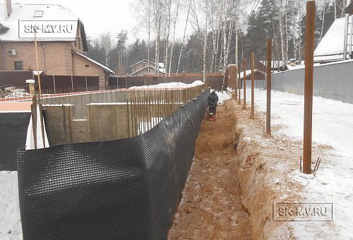 Монтаж фундамента УШП для строительства большого спа-комплекса 1000 кв м с бассейном в городе Котельники Московской области - 8