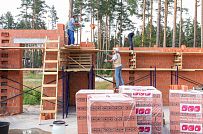 Монтаж индивидуального расчётного фундамента УШП PRO для строительства кирпичного одноэтажного дома в Репино, Лениградская обл. - мини - 29