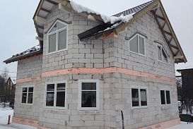 Газобетонный дом строится в Пушкине - 15