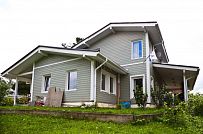 Строительство двухэтажного каркасного дома чуть более 200 кв м в скандинавском стиле в деревне Юкки - мини - 19