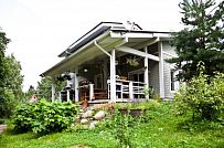 Строительство двухэтажного каркасного дома чуть более 200 кв м в скандинавском стиле в деревне Юкки - мини - 27