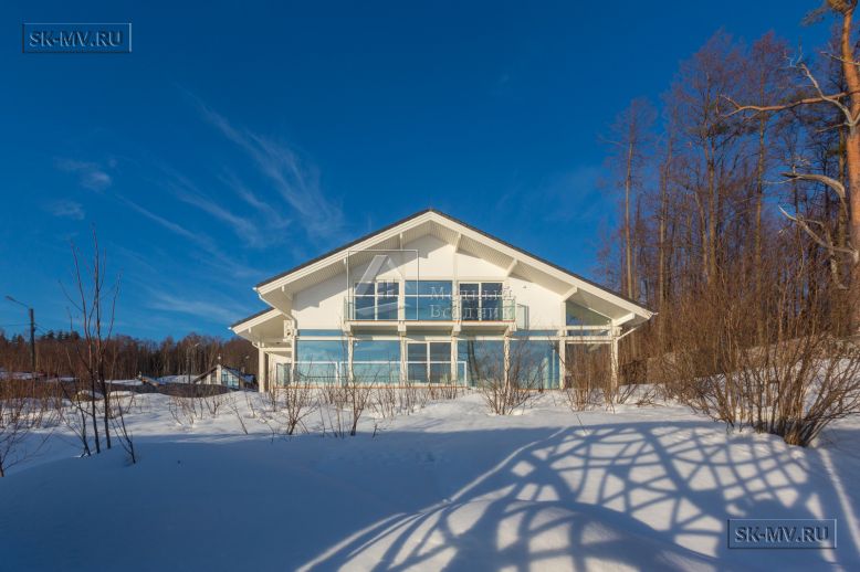 Строительство дома фахверк из дерева и стекла в Балтийской ривьере — 1