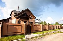 Строительство двухэтажного каркасныого коттеджа с террасой в деревне Порошкино - мини - 25