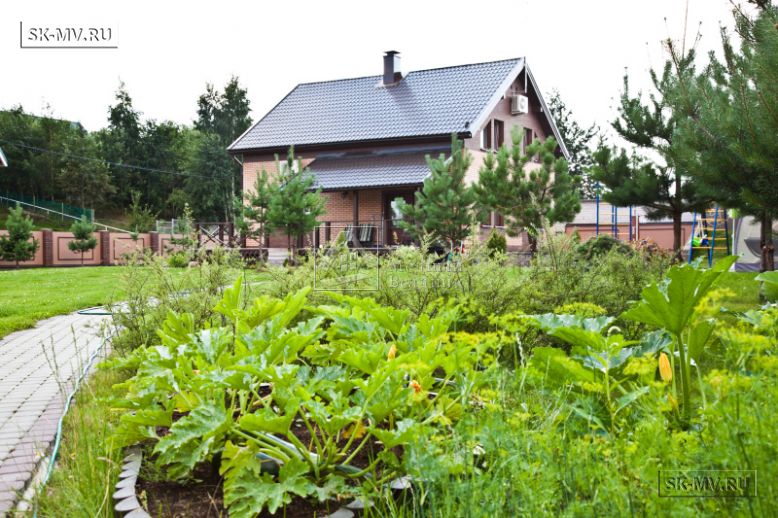 Строительство двухэтажного каркасныого коттеджа с террасой в деревне Порошкино — 29