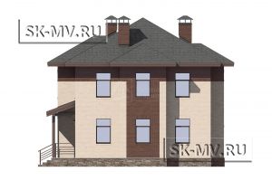 Проект "Дом Каршинова" — фасад 1