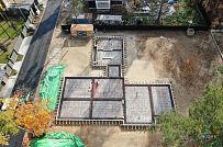Монтаж фундамента УШП PRO для строительства кирпичного дома площадью ок. 400 кв м в стиле Hi Tech с эксплуатируемой кровлей в Московской области - мини - 2