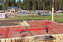 Монтаж индивидуального расчётного фундамента УШП PRO для строительства кирпичного одноэтажного дома в Репино, Лениградская обл. - мини - 3