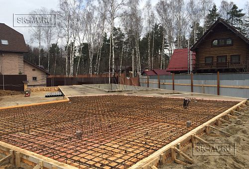 Монтаж фундамента УШП для строительства большого спа-комплекса 1000 кв м с бассейном в городе Котельники Московской области - 24