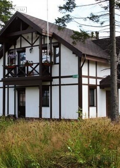 Строительство теплого каркасного дома в стиле фахверк, в п Медное озеро