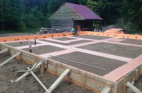 Монтаж фундамента УШП для строительства загородного дома по каркасной технологии п Ввырица - мини - 16