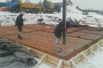 Монтаж фундамента УШП для строительства каркасного дома в деревне Кузяево - мини - 1