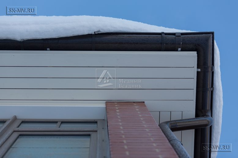 Энергоэффективный комбинированный дом построен в сочетании каркасной технологии и газобетона в селе Орлино в Гатчинском районе Ленинградской области — 19