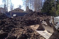 Монтаж фундамента УШП для строительства каркасного дома в пос Солнечное - мини - 1