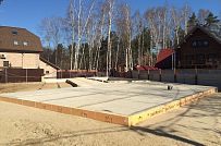 Монтаж фундамента УШП для строительства большого спа-комплекса 1000 кв м с бассейном в городе Котельники Московской области - мини - 44
