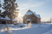 Энергоэффективный комбинированный дом построен в сочетании каркасной технологии и газобетона в селе Орлино в Гатчинском районе Ленинградской области - мини - 19