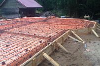 Монтаж фундамента УШП для строительства загородного дома по каркасной технологии п Ввырица - мини - 9
