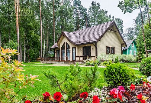 Строительство большого каркасного дома для постоянного проживания ок 300 кв м с террасой и эркером в п Комарово - 5