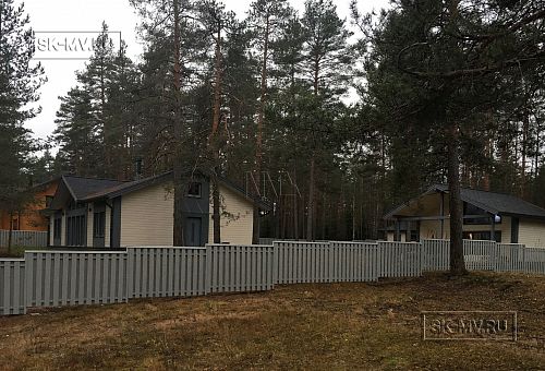 Фото репортаж с места строительства одноэтажного зимнего дома 136 кв м по скандинавской технологии в кп Волшебное озеро - 2