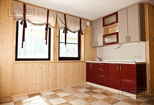 Пример внутренней отделки дома в стиле комаровских дач в п Комарово - 2