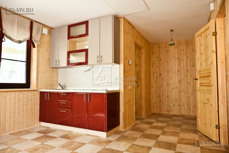 Пример внутренней отделки дома в стиле комаровских дач в п Комарово — 10