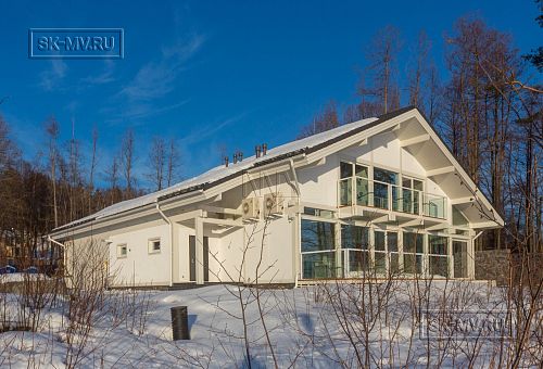 Строительство дома фахверк из дерева и стекла в Балтийской ривьере - 1
