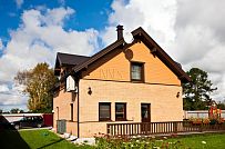 Построенный каркасный теплый дом 150 кв м с эркером и открытой террасой в п Горная Шальдиха - мини - 15