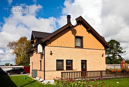 Построенный каркасный теплый дом 150 кв м с эркером и открытой террасой в п Горная Шальдиха - 15