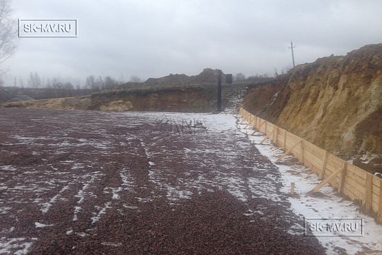 Фото репортаж с места строительства кирпичного дома ок 800 кв м с цоколем и СПА в д Пеники Лен области - 2