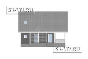 Проект МВ 11 — фасад 4
