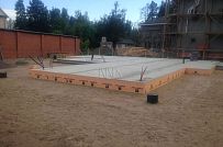 Монтаж фундамента УШП для строительства загородного дома в стиле Хай Тек в Зеленогорске - мини - 1