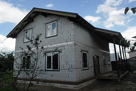 Газобетонный дом Юрлово строится в Подмосковье - 1