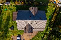 Построенный загородный дом с террасой по каркасной технологии в Сестрорецке под ключ - мини - 9
