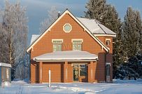 Энергоэффективный комбинированный дом построен в сочетании каркасной технологии и газобетона в селе Орлино в Гатчинском районе Ленинградской области - мини - 27