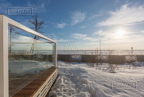 Строительство дома фахверк из дерева и стекла в Балтийской ривьере - 9