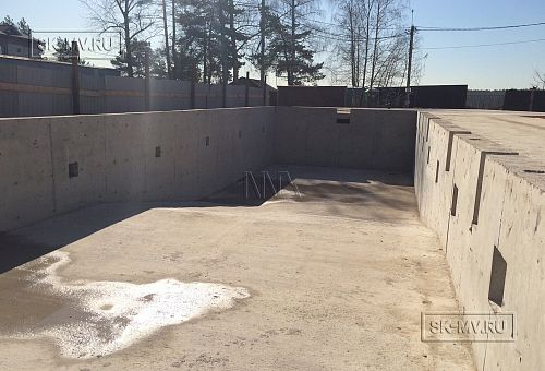 Монтаж фундамента УШП для строительства большого спа-комплекса 1000 кв м с бассейном в городе Котельники Московской области - 41